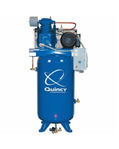 Quincy 7.5 HP 80 Gallon Two Stage Air Compressor 273DS80VCB20