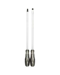 Ingersoll Rand Hand Tools 2 Piece Heavy-Duty Full Tang Capped Screwdriver Set 752060X