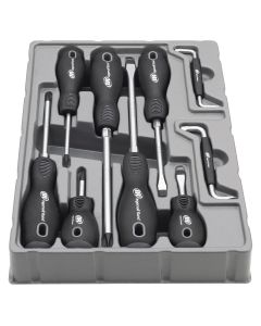 Ingersoll Rand Hand Tools 9 Piece Screwdriver Set 752059X