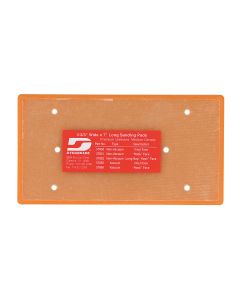 Dynabrade 3-2/3 in. W x 7 in. L Non-Vacuum Dynabug Disc Pad Vinyl-Face 57850