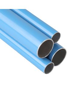 Rapid Air 2 in. Aluminum Tubing 19 ft. 2 Inches Long Fastpipe  Blue Non Returnable F5000