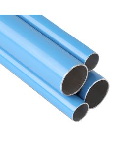 Rapid Air 1-1/2 in. Aluminum Tubing 19 ft. 2 Inches Long Fastpipe Blue Non Returnable F4000