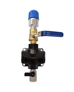 Rapid Air 1 in. Fastpipe Multi Port Wall Outlet With Shutoff 1/2 in. NPT F2024V