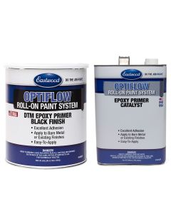 Eastwood OptiFlow Roll-On Epoxy Primer Black Gallon with Catalyst