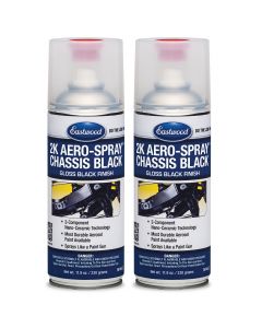 Eastwood 2K AeroSpray™ Chassis Black Gloss Spray Paint