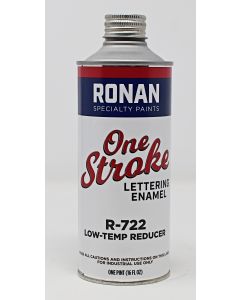Ronan One Stroke Pin Striping Enamel  Low-Temp Enamel Reducer Pint