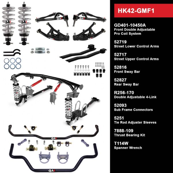QA1 Subframe Connectors 67-69 GM F-Body 52093 QA1 Subframe Connectors 67-69 GM F-Body 52093