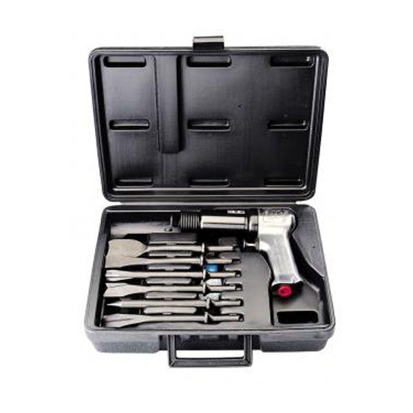 PCL APT517SET Air Hammer Chisel Set with Tapered Chisels & Case 