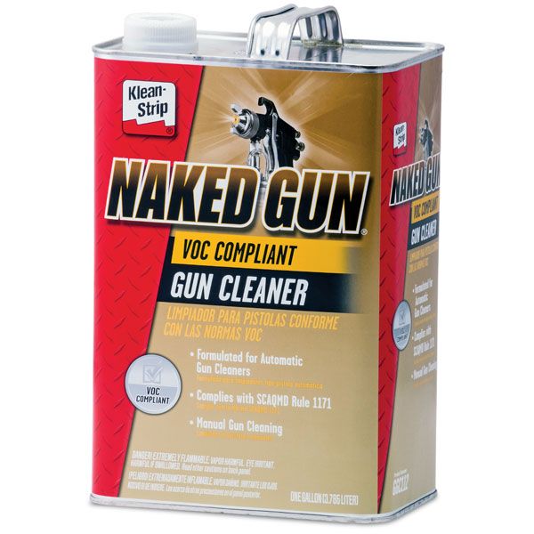 Spray clearance gun cleaner