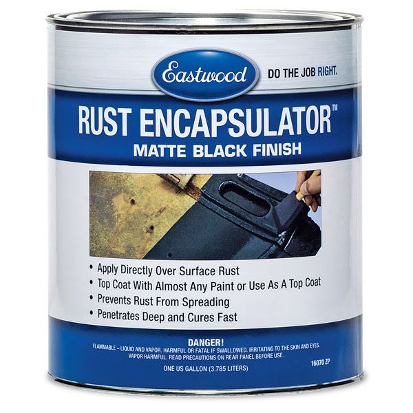 Rubberized rust encapsulator shop