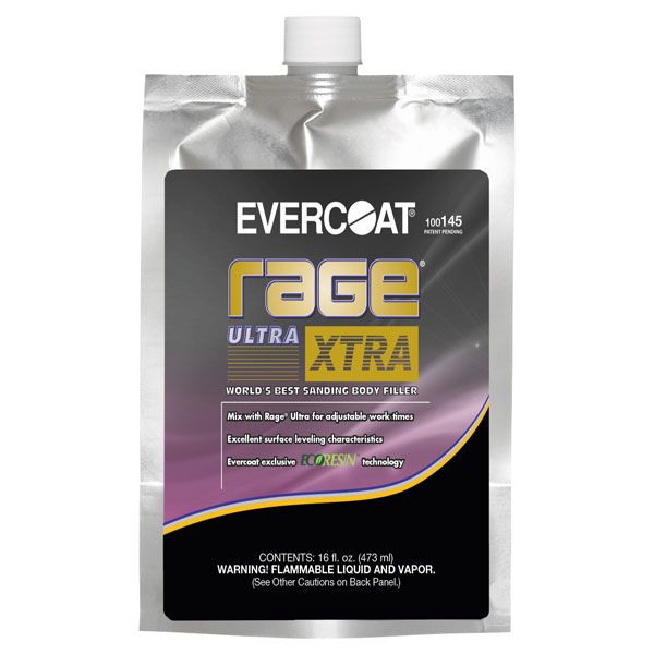 Evercoat RAGE Ultra Xtra Body Fill 16oz Pouch