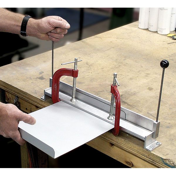 Vise-Mounted Wire Bender