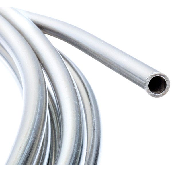 straight 64 pcs w/fittings Stainless steel 3/16 brake line tubing Tube of 3 64pcs