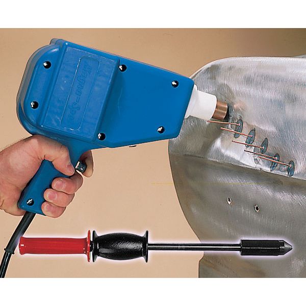Dent Puller Welder Kit Car Body Spot Repair Device Stud Welding Hammer Gun 110V 