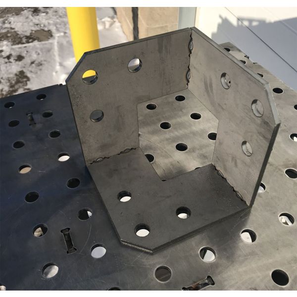 Welding square clearance