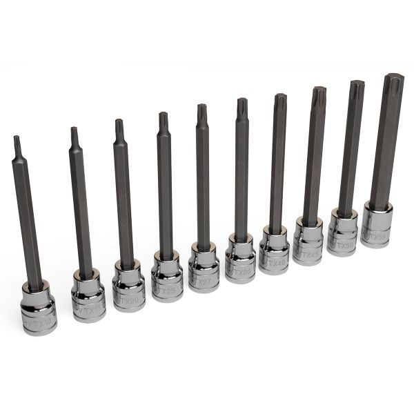 Powerbuilt Brake Caliper Extended Length Star Bit Set Powerbuilt Brake Caliper Extended Length Star Bit Set