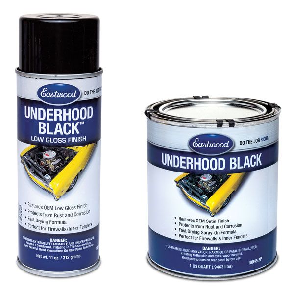 Underhood Engine Paint 12 Ounce Aerosol Can