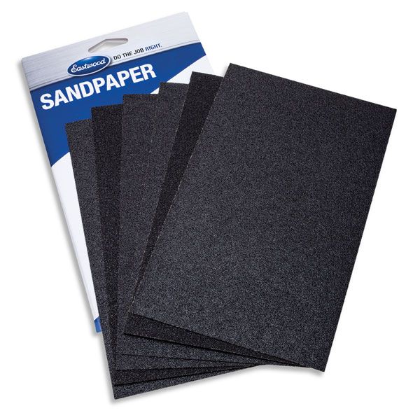 120 Grit 5.5"x 9" Wet Dry Sandpaper 8 Sheets 