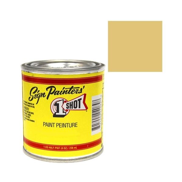 One Shot Tan Paint 1/2 Pint