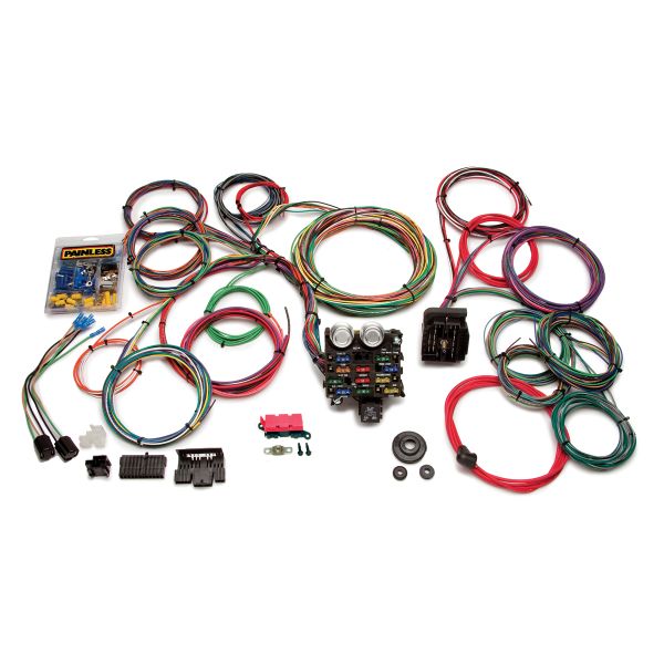 Universal 21 Circuit EZ Wiring Harness for CHEVY Mopar FORD Hotrods