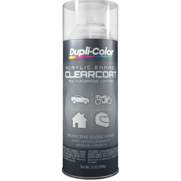 Duplicolor DA1692 General Purpose Enamel Crystal Clear 12 Oz. Aerosol