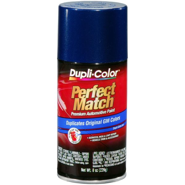 Dupli-Color Perfect Match Premium Automotive Paint General Motors Dark Blue  (M) (28 WA8264) Aerosol