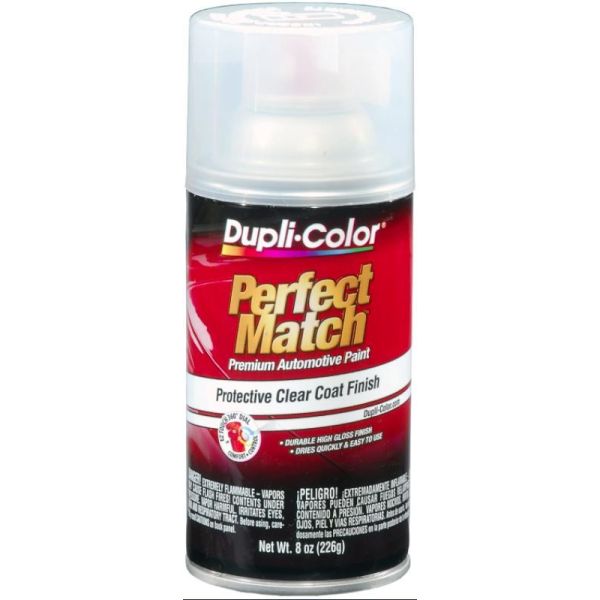 Dupli Color Perfect Match Premium Automotive Paint Clear Top Coat Aerosol 8 OZ BCL0125