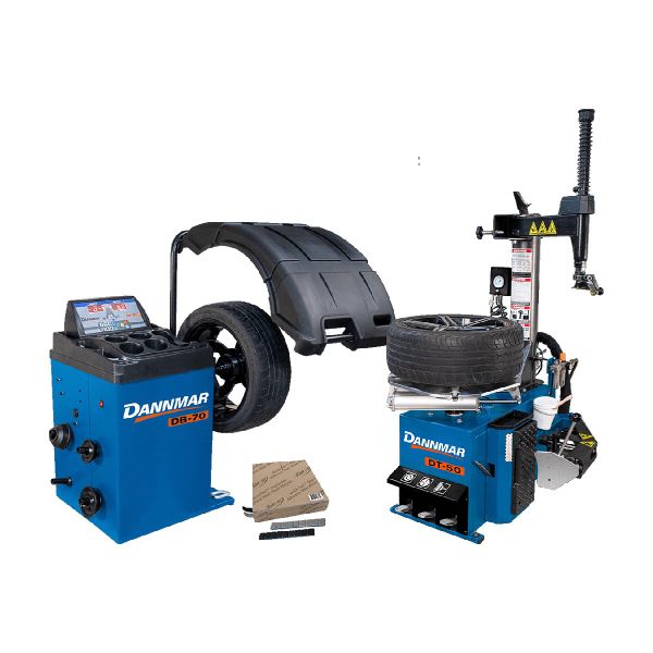 Dannmar Tire Changer & Wheel Balancer Combo DT 50 & DB 70 5140163
