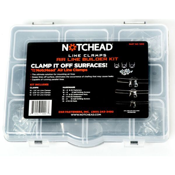 NotcHead Shop Builder Kit for Air Line Clamps 1200