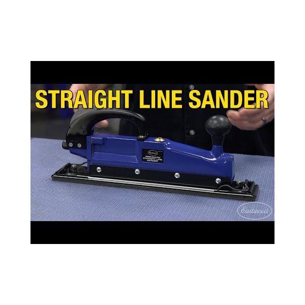Sander Long Board Straight Line Air Sander Pneumatic Sanding Tool Dual Piston BiuZi Pneumatic 2-3/4 x 15-3/4 Inch Heavy Duty Twin Piston Straight Line 