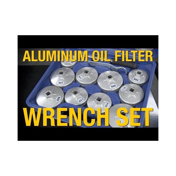 450256 23pc lega di alluminio tipo COPPA FILTRO OLIO SOCKET WRENCH Removal Tool GARAGE 