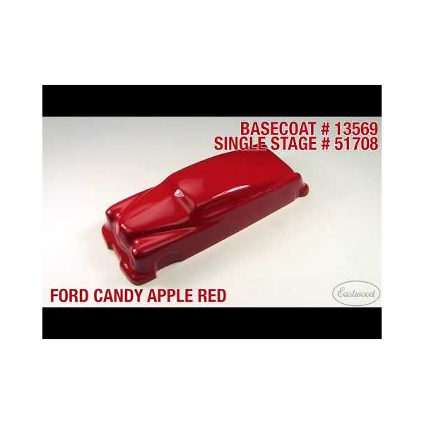 Candy Apple Red Metallic Urethane Basecoat Clear Coat Car Paint