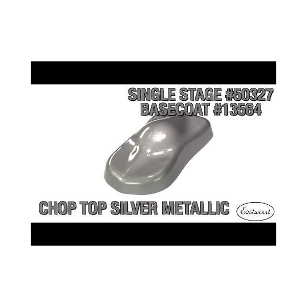 Eastwood Black Ice Silver Metallic 3:1 Single Stage Automotive Car Paint