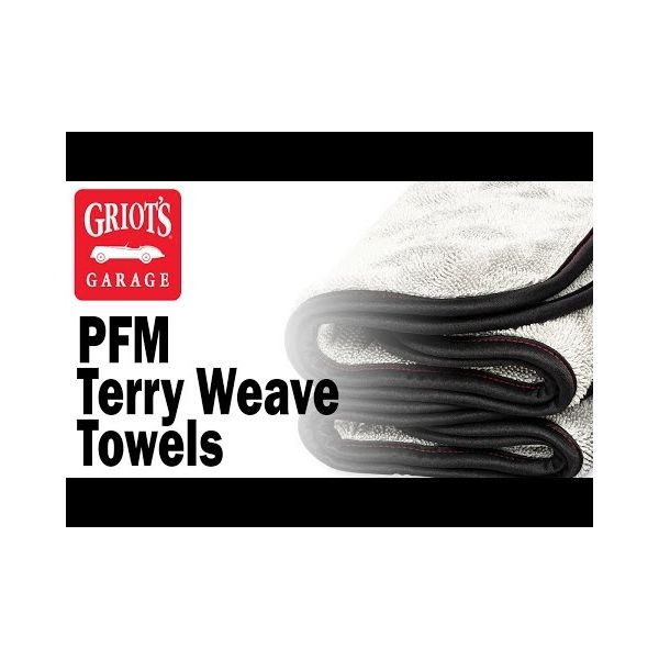 Griots Garage 55586 - PFM Terry Weave Towel (Set of 2)