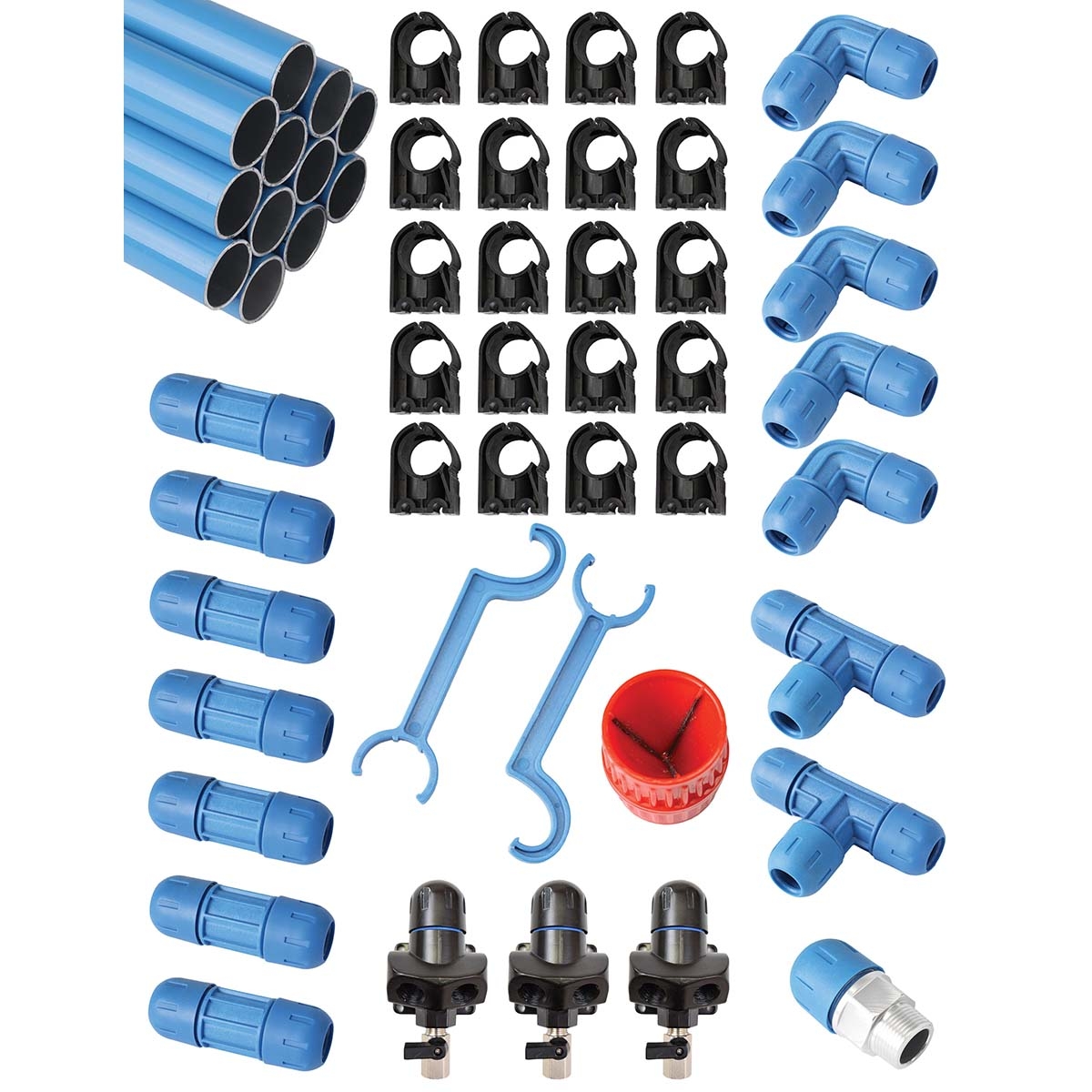 Image of 1 Inch Fast Pipe Master Kit 90 Foot
