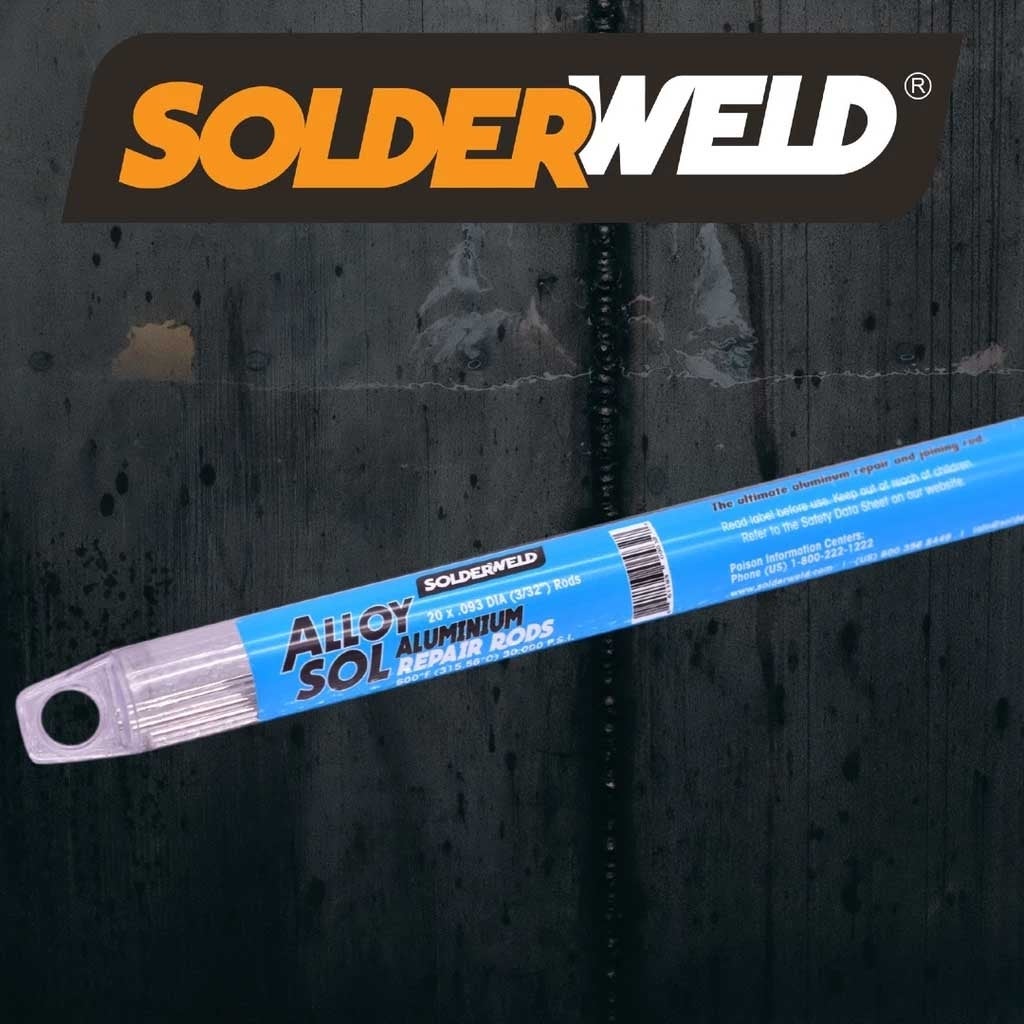 SolderWeld Alloy Sol - Aluminum Repair and Joining Rods SW-AS09310