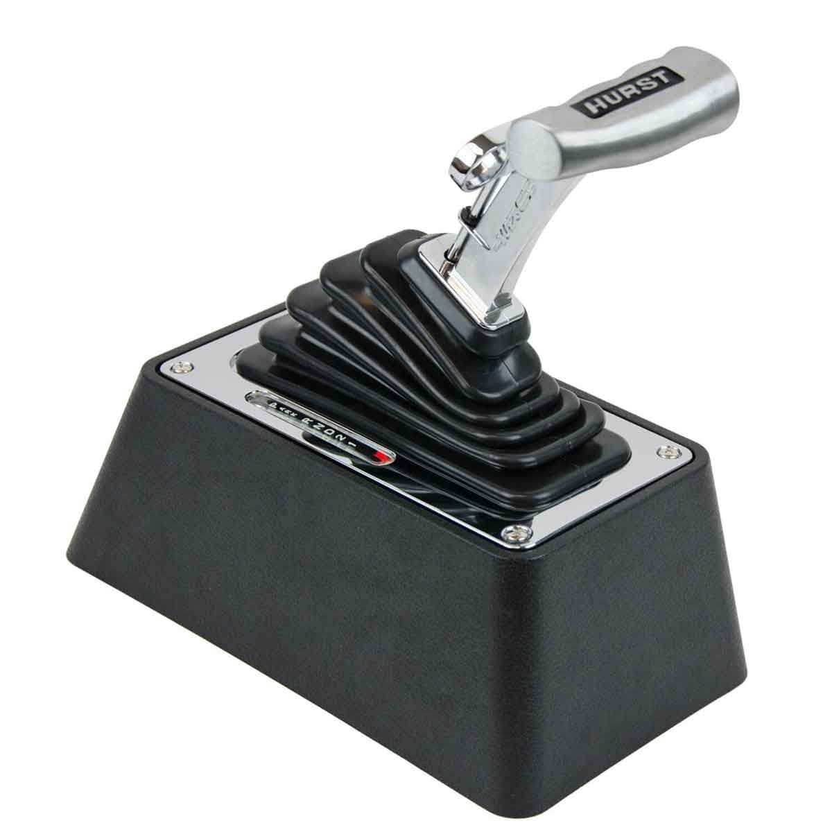 Hurst V-Matic 3 Ratchet Shifter - Universal 3 & 4 Speed Auto