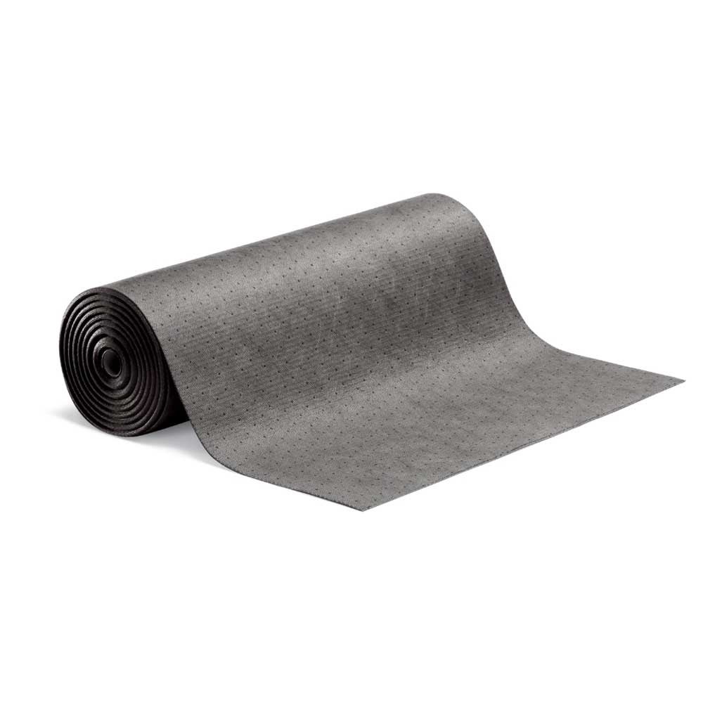 PIG Elephant Absorbent Mat Roll with Poly Backing 31 InchW x 100L