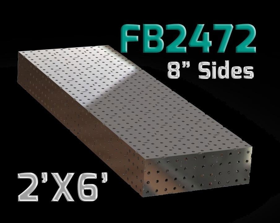 CertiFlat 24 InchX72 Inch FabBlock Welding Table