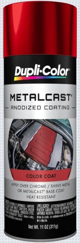 Dupli-Color Metalcast Red Anodized Aerosol 11 OZ MC200