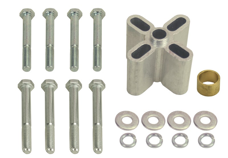 Derale Fan Spacer - 2 Inch (Female 5/8-3/4 pilot) 31520
