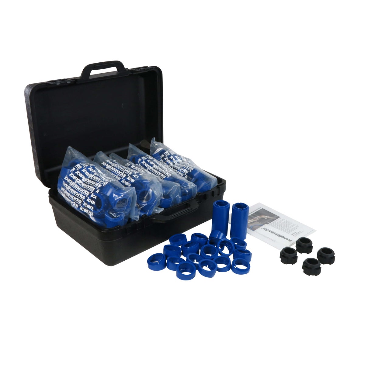 icengineworks 2500FESeries (2-1/2"OD) PRO Full Exhaust Modeling Block Set, 204-pc 2500FEPRO