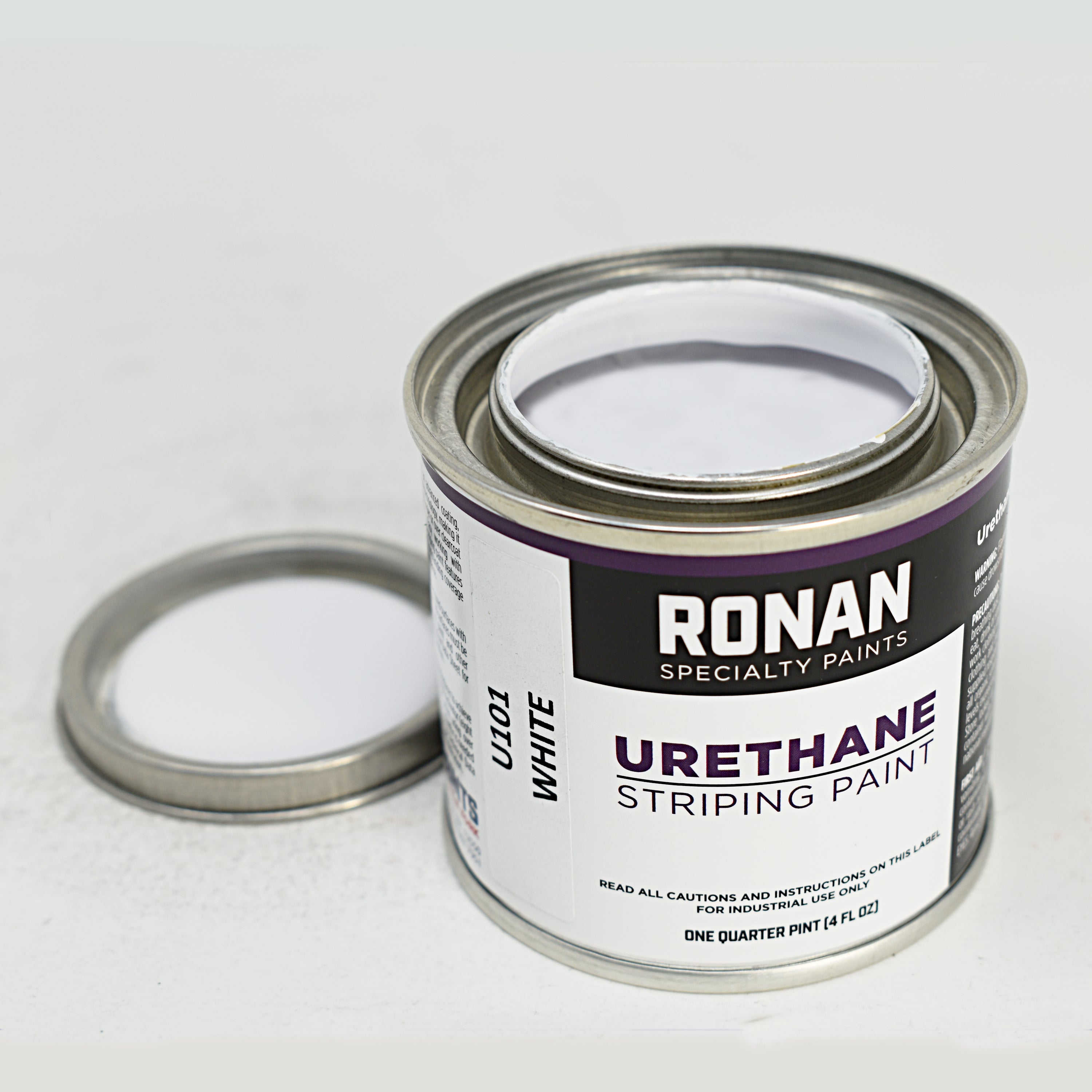 Ronan One Stoke Pin Striping Urethane White Quarter Pint