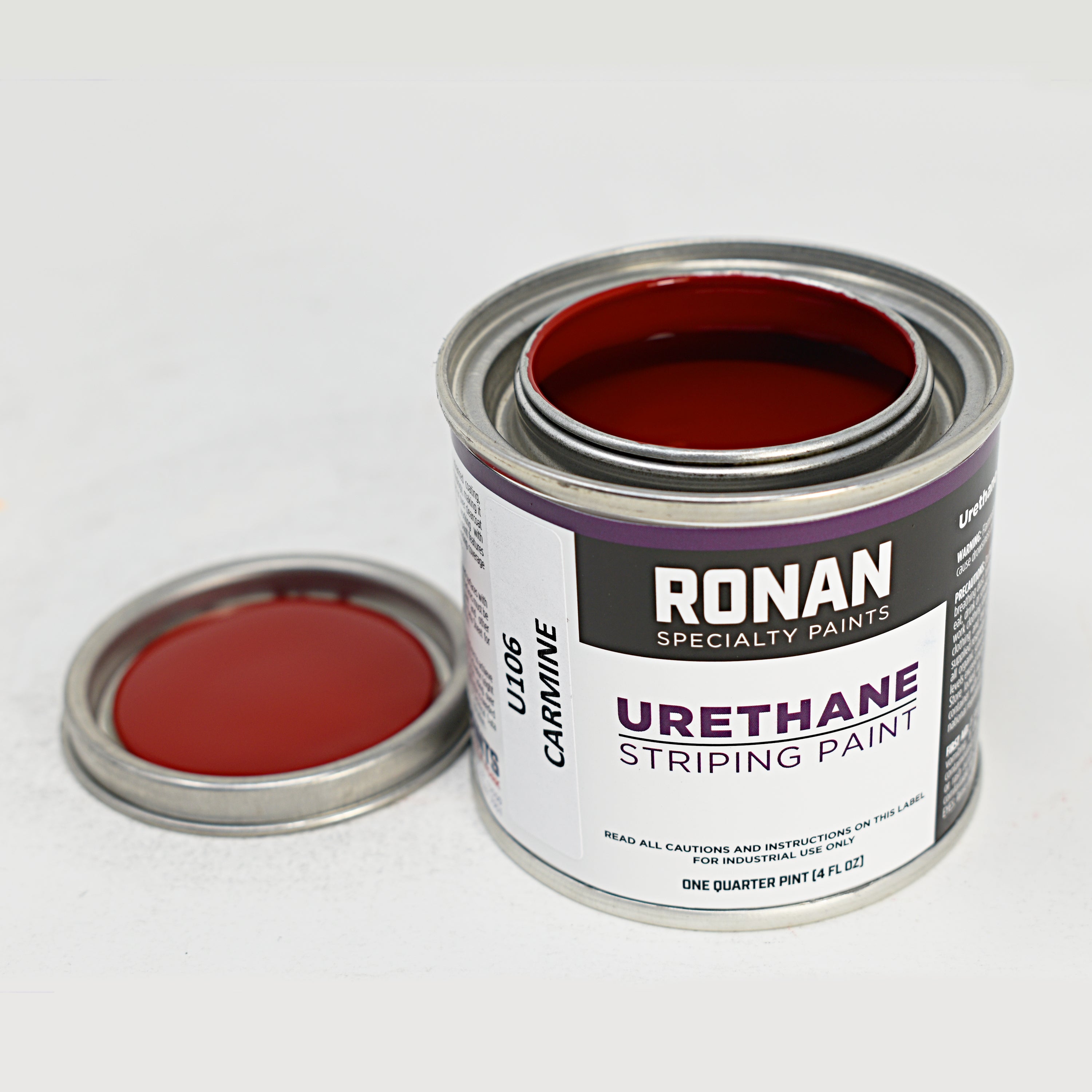 Ronan One Stoke Pin Striping Urethane Carmine Quarter Pint
