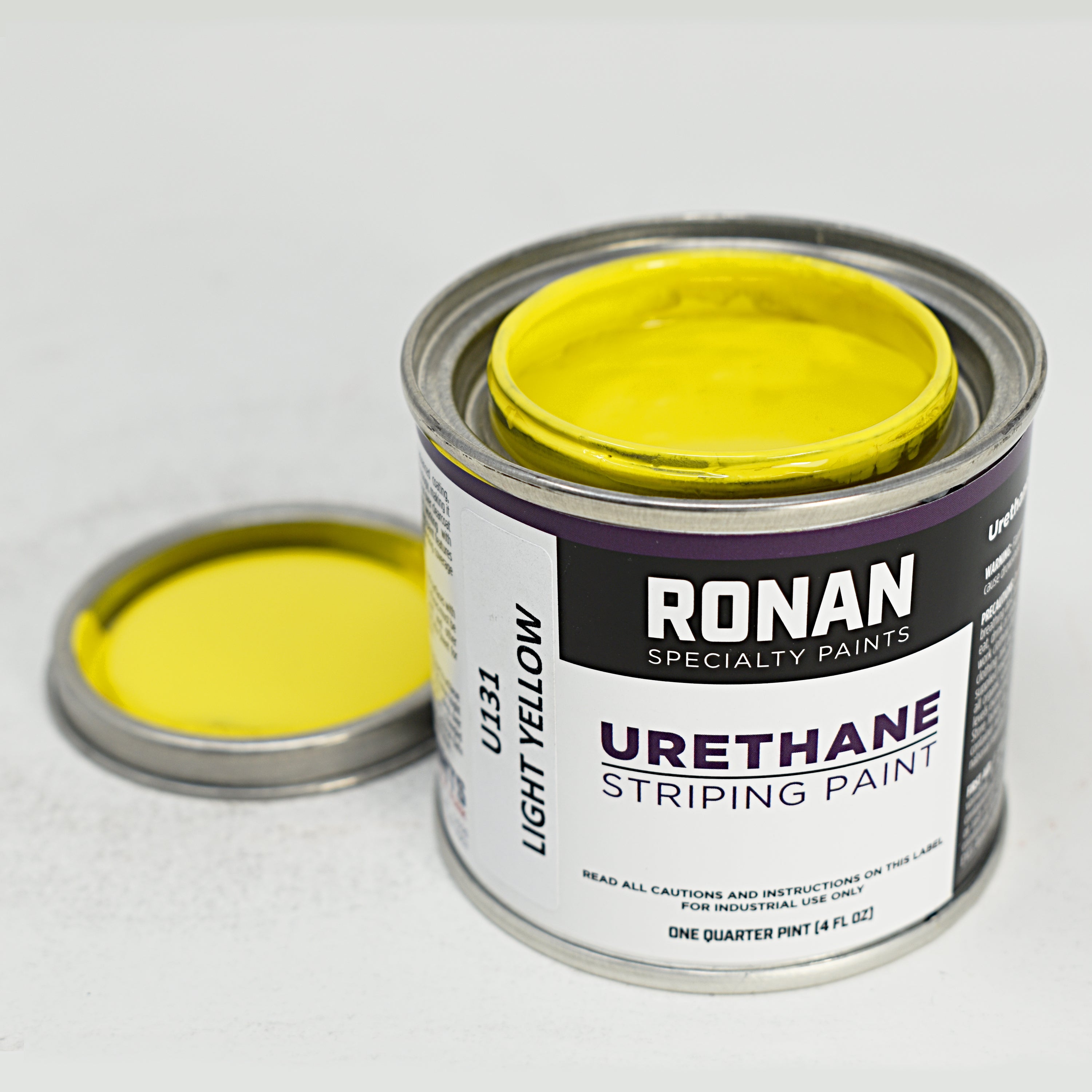 Ronan One Stoke Pin Striping Urethane Light Yellow Quarter Pint