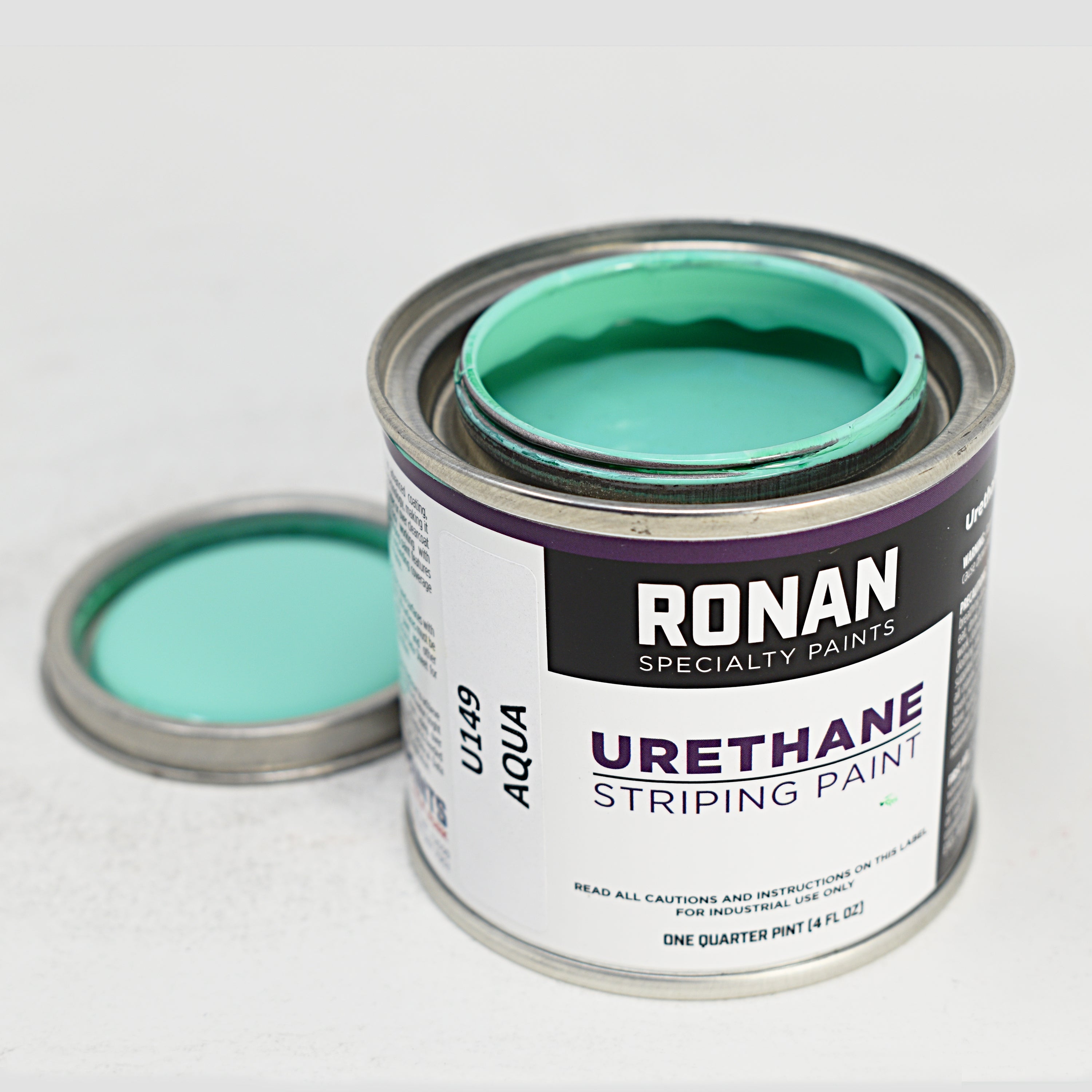 Ronan One Stoke Pin Striping Urethane Aqua Quarter Pint