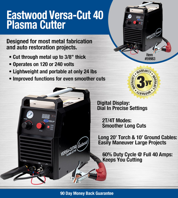 Eastwood 40 Amp Plasma Cutter
