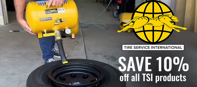 Shop TSI Tire and Wheel Tools at Eastwood. Save 10 percent off all TSI products.