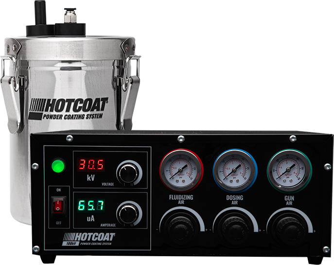 HotCoat 100kV Powder Coat Mini Hopper and Control Unit