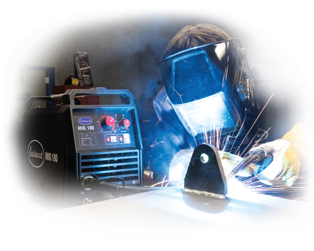 Eastwood 180 Amp MIG Welder in Action